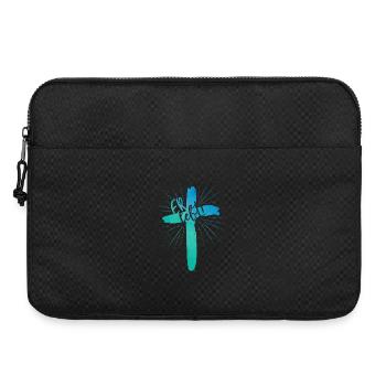 Er lebt - Laptoptasche 15" - Schwarz - Vorne