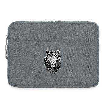 White Tiger - Laptop bag 15" - heather grey - Front