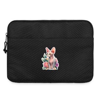 Sphynx-Katze - Laptoptasche 15" - Schwarz - Vorne