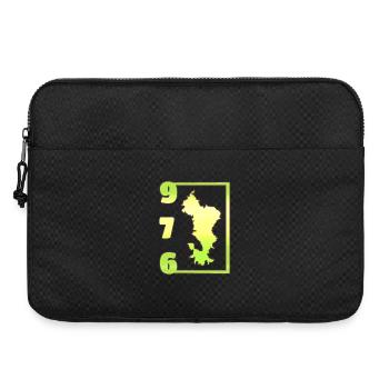 T SHIRT 976 MAYOTTE - Laptop bag 15" - black - Front