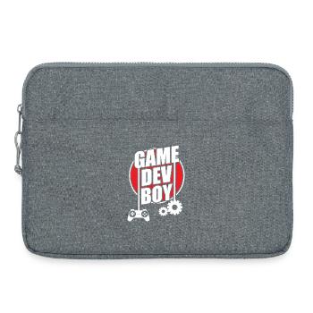 Développeur de jeu - Sacoche pour ordinateur portable 15 pouces - gris chiné - Devant