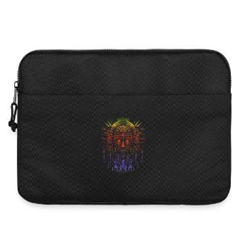 Aztec Mask - Laptop bag 15" - black - Front