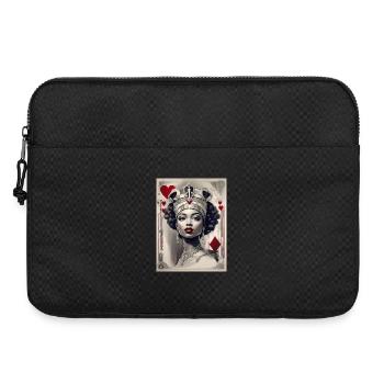 Fantasy Cyberpunk of the Queen of Hearts IV - Laptop bag 15" - black - Front