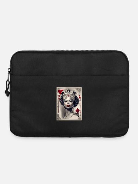 Cyberpunk fantastique de la Reine de Cœur IV - Sacoche pour ordinateur portable 15 pouces - noir