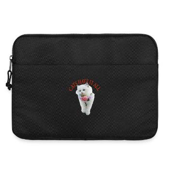 Sassy Katze - Laptoptasche 15" - Schwarz - Vorne