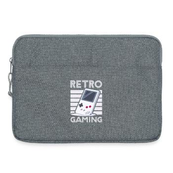Rétro gaming 1 par Helfspawn - Sacoche pour ordinateur portable 15 pouces - gris chiné - Devant