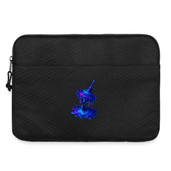 Melting Top Blue Purple - Laptop bag 15" - black - Front