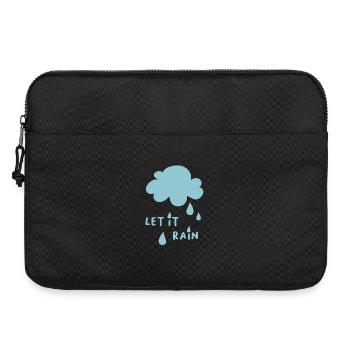Que la pluie Nuage Dictons frais Enfants Gouttes de pluie - Sacoche pour ordinateur portable 15 pouces - noir - Devant