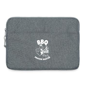 BBQ Drachenmeister Grill - Laptop bag 15" - heather grey - Front