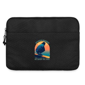 Entre Ombres et Lumière  - Sacoche pour ordinateur portable 15 pouces - noir - Devant