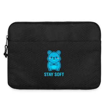 Stay Soft Quokka Design - Sacoche pour ordinateur portable 15 pouces - noir - Devant