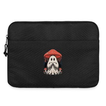 Geisterpilz mit Waldzauber - Laptoptasche 15" - Schwarz - Vorne
