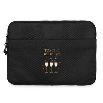 Prosecc-hohoho, funny Christmas shirt for women - Laptop bag 15" - black - Front