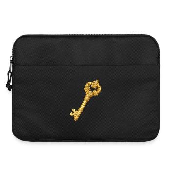 Clé d’Ornement en Or - Sacoche pour ordinateur portable 15 pouces - noir - Devant