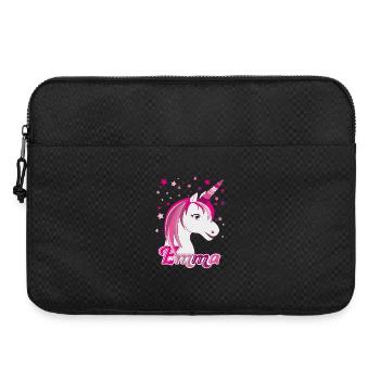 Emma, maiden name, favorite name - Laptop bag 15" - black - Front
