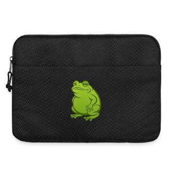 Fat Fat Frog - Fat Fat Toad - Laptop bag 15" - black - Front