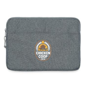 Équipe de poulailler Poulet Poulet Poulet Éleveur de poulets - Sacoche pour ordinateur portable 15 pouces - gris chiné - Devant