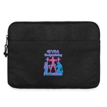 Fitness-gymGirls - Sacoche pour ordinateur portable 15 pouces - noir - Devant