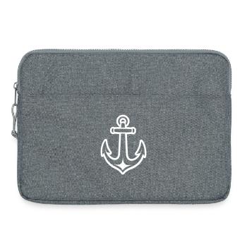 Anker - Laptoptasche 15" - Grau meliert - Vorne