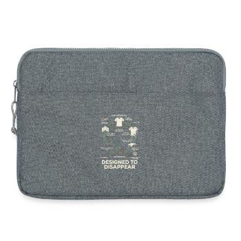 Aktiver Umweltschutz - Laptoptasche 15" - Grau meliert - Vorne