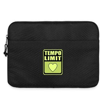 Limitation de vitesse - Sacoche pour ordinateur portable 15 pouces - noir - Devant