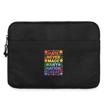 LGBTQ Pride Month/Hass hat noch nie eine Nation groß gemacht - Laptoptasche 15" - Schwarz - Vorne