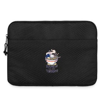 Ramen Therapy - Laptop bag 15" - black - Front