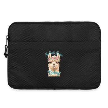 No Prob-Llama Today - Laptoptasche 15" - Schwarz - Vorne