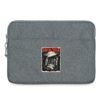 Welcome to Raven Creek – Horror Town - Laptoptasche 15" - Grau meliert - Vorne