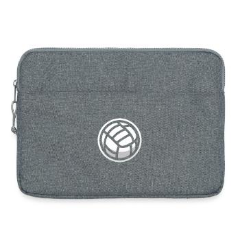 Sports de volley-ball - Sacoche pour ordinateur portable 15 pouces - gris chiné - Devant