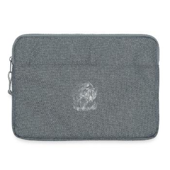 Bär - Laptoptasche 15" - Grau meliert - Vorne
