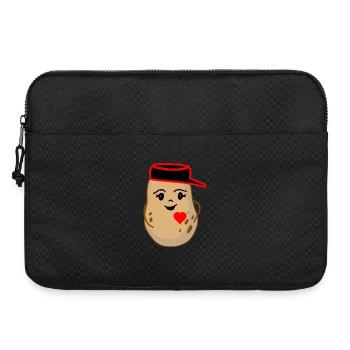 Cordiale pomme de terre Légumes Fantaisie - Sacoche pour ordinateur portable 15 pouces - noir - Devant
