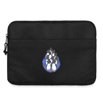 glace froide pingouin animal antarctique oiseau de mer - Sacoche pour ordinateur portable 15 pouces - noir - Devant