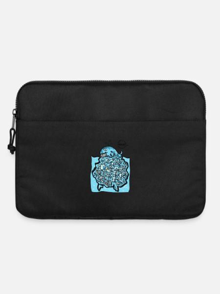 WhaleBerg von . Nemo - Laptoptasche 15" - Schwarz