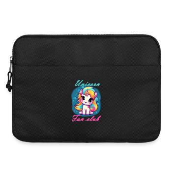 Unicorn Fan club - Laptop bag 15" - black - Front