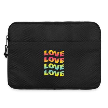 t-shirt love t-shirt love Liebe amour amor - Laptop bag 15" - black - Front