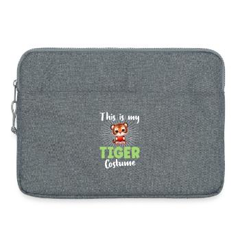 Tiger - Laptop bag 15" - heather grey - Front