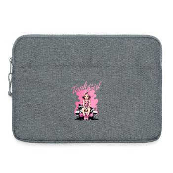Tank Girl - Laptop bag 15" - heather grey - Front