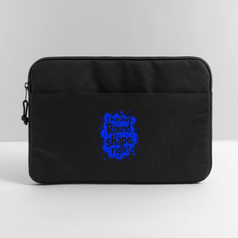 Ich bin in Form... Rund ist eine Form, oder? Laptoptasche 15"