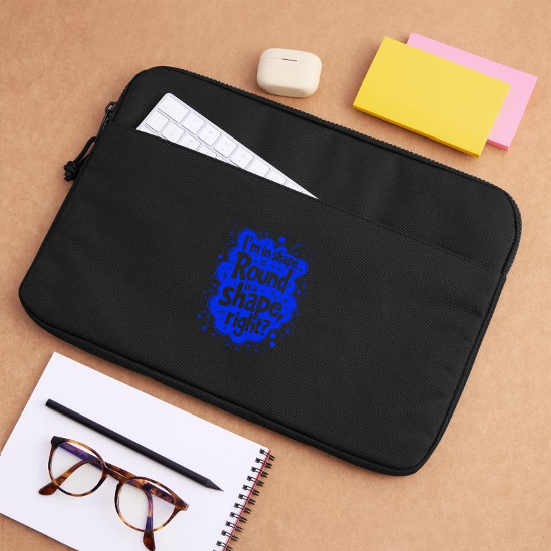 Ich bin in Form... Rund ist eine Form, oder? Laptoptasche 15"