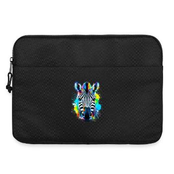 Zebra - Laptop bag 15" - black - Front