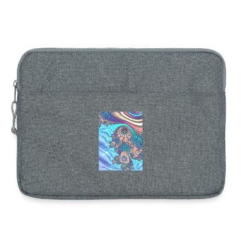 Nature - Laptop bag 15" - heather grey - Front