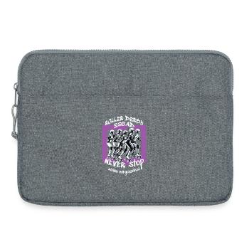 Roller Derby Trupp - Laptoptasche 15" - Grau meliert - Vorne