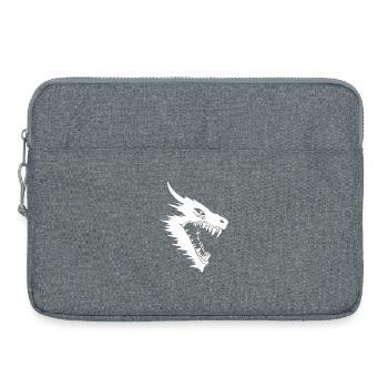Attaque du dragon blanc - Sacoche pour ordinateur portable 15 pouces - gris chiné - Devant