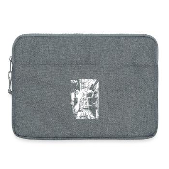 Control center of the field - Laptop bag 15" - heather grey - Front