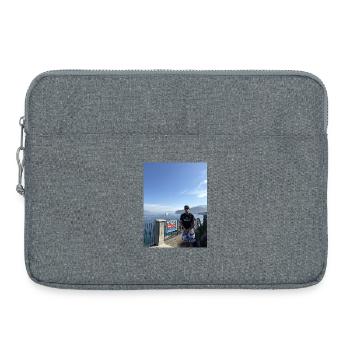 Chemise IDGAF - Sacoche pour ordinateur portable 15 pouces - gris chiné - Devant