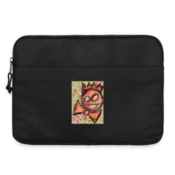 Boom Smile - Laptop bag 15" - black - Front