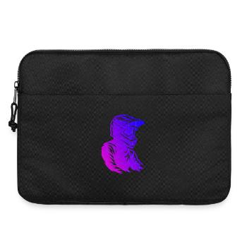 Klare Motocross Botschaft - Laptoptasche 15" - Schwarz - Vorne