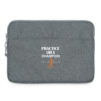 Golf - Laptoptasche 15" - Grau meliert - Vorne