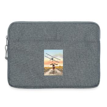 North by Northwest - Laptoptasche 15" - Grau meliert - Vorne